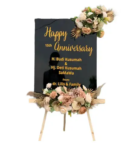 Papan Bunga Akrilik Pontap